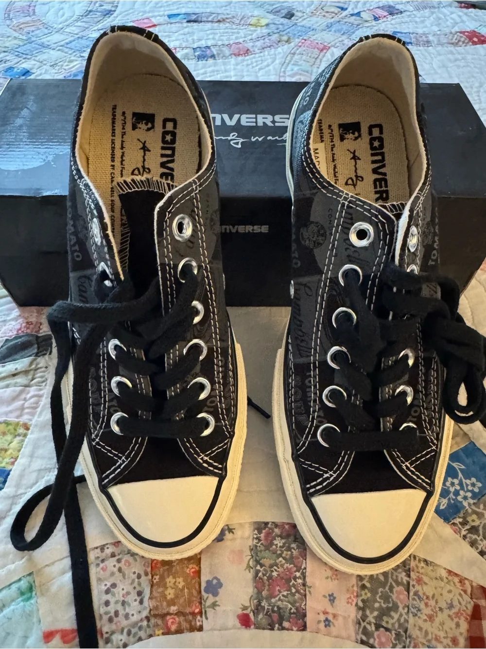 Converse Chuck Taylor All-Star x Andy Warhol Campbell Soup Size 6.5 Women NIB